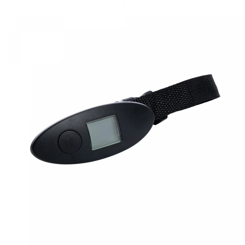 Balança Digital para Bagagem de Plástico Abs Preto Mix 10cm x 3,5cm x 2,5cm - Lyor Unico - LYOR