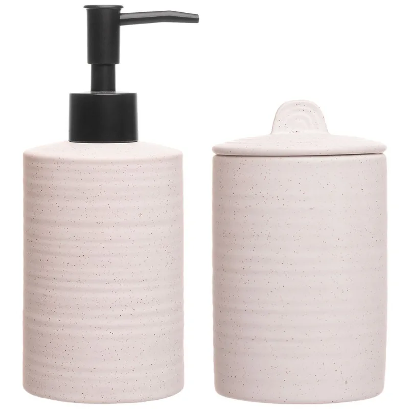 Kit Banheiro Sand 2 Peças em Cerâmica Lyor - LYOR