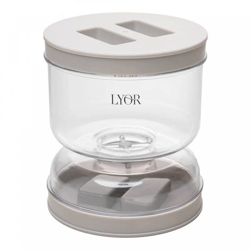 Pote Hermético para Conservas com Separador de Líquido de Plástico 800ml - Lyor Unico - LYOR