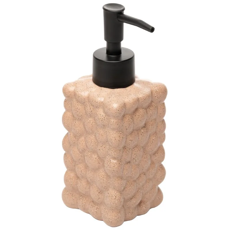 Porta Sabonete Líquido Bubble 300ml em Cerâmica Lyor - LYOR