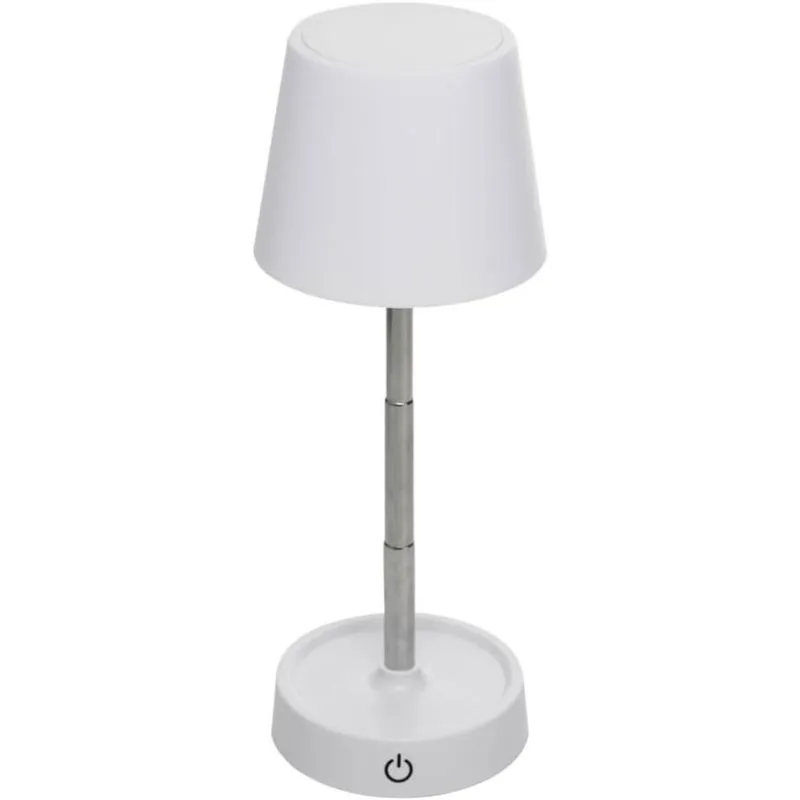 Luminária Luna Dimmer De Mesa Usb Touch Retrátil 10,5x28,5