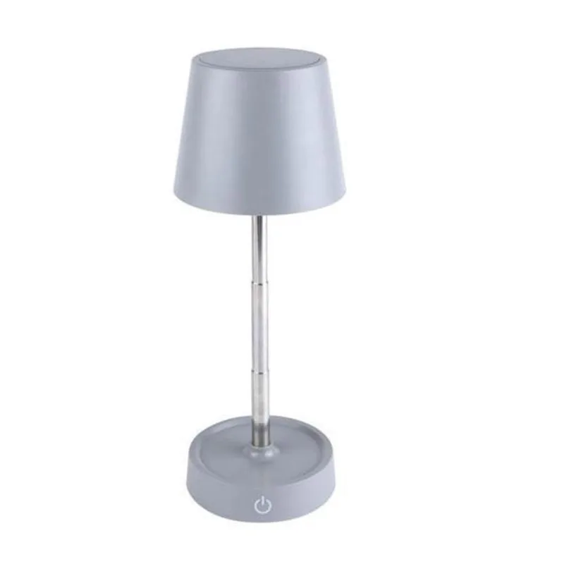 Luminária De Mesa Led Usb 3 Tons Retrátil Lyor Luna Cinza - LYOR