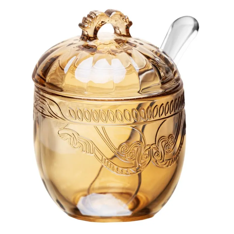 Açucareiro Colher E Tampa Imperial 240ml Âmbar Metalizado
