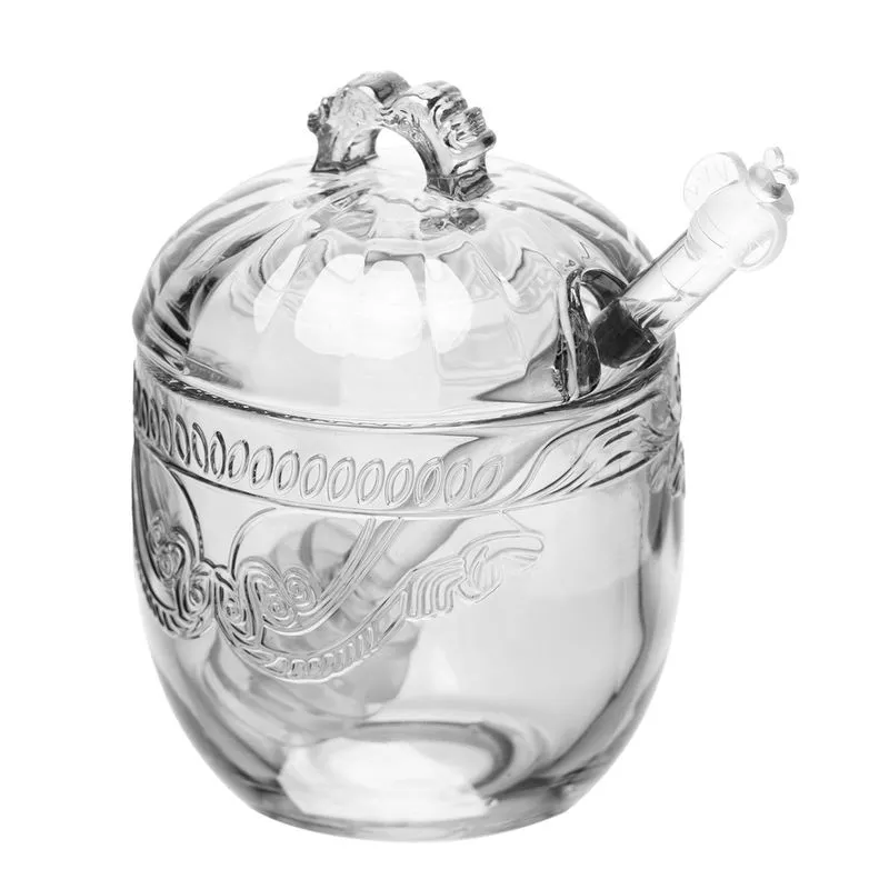 Meleira Com Colher E Tampa Imperial 240ml Cristal Ecológico