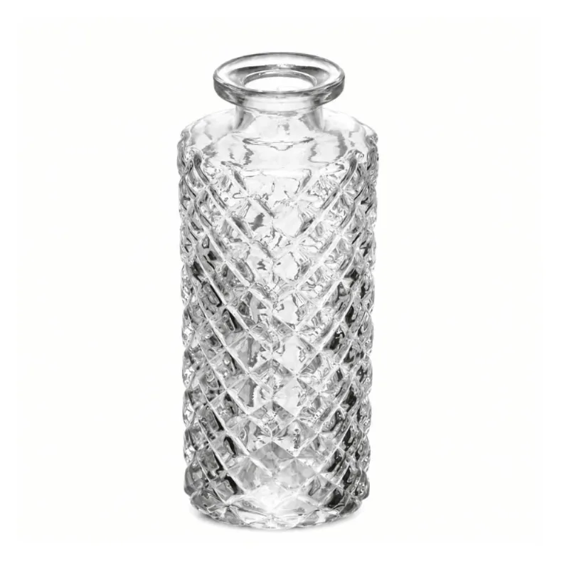 Vaso Decorativo de Vidro Pequeno 13,5cm Lyor Centro de Mesa Restaurante Eventos Sortido Avulso - LYOR