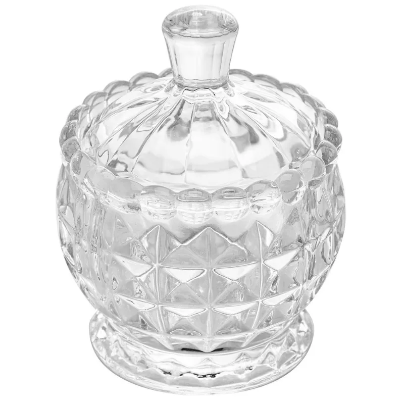 Potiche Decorativo 8,5x11cm em Cristal Lyor - LYOR