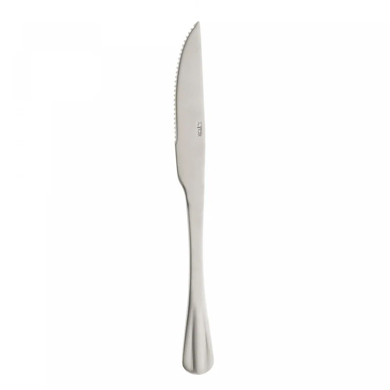 Faca para Churrasco Positano 23cm Aço Inox - Lyor Unico