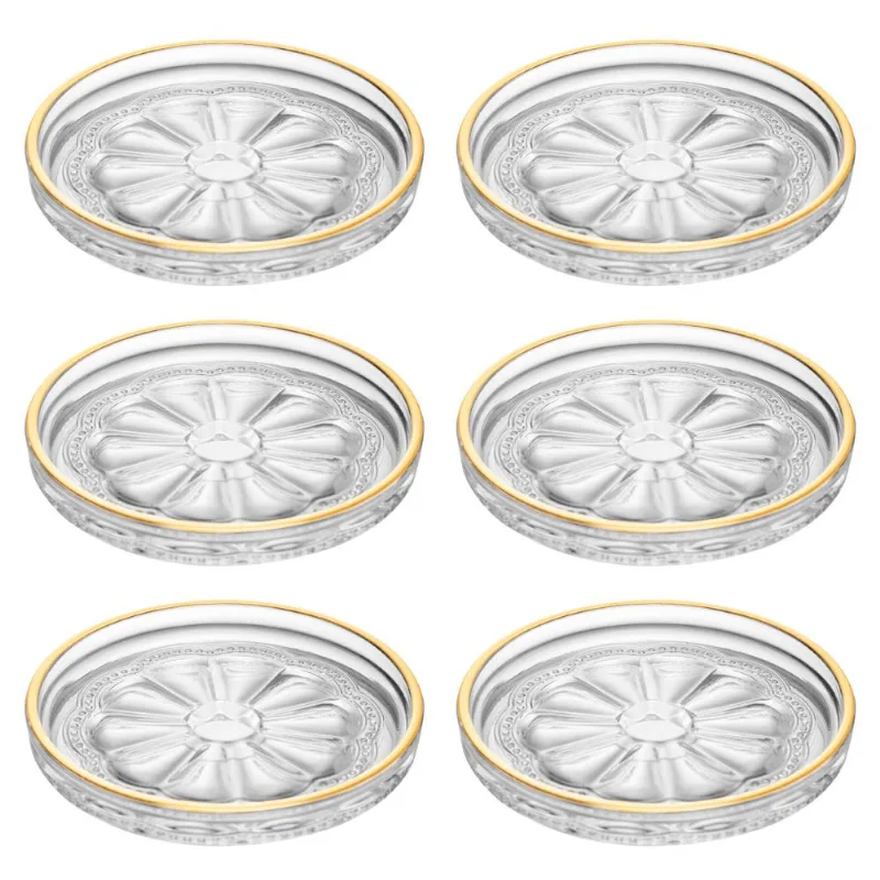 Jogo de Pratos Belle Epoque 6 Peças 11cm em Cristal Lyor - LYOR