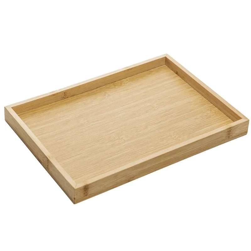 Bandeja Nature Decorativa 22x14cm em Bambu Lyor - LYOR