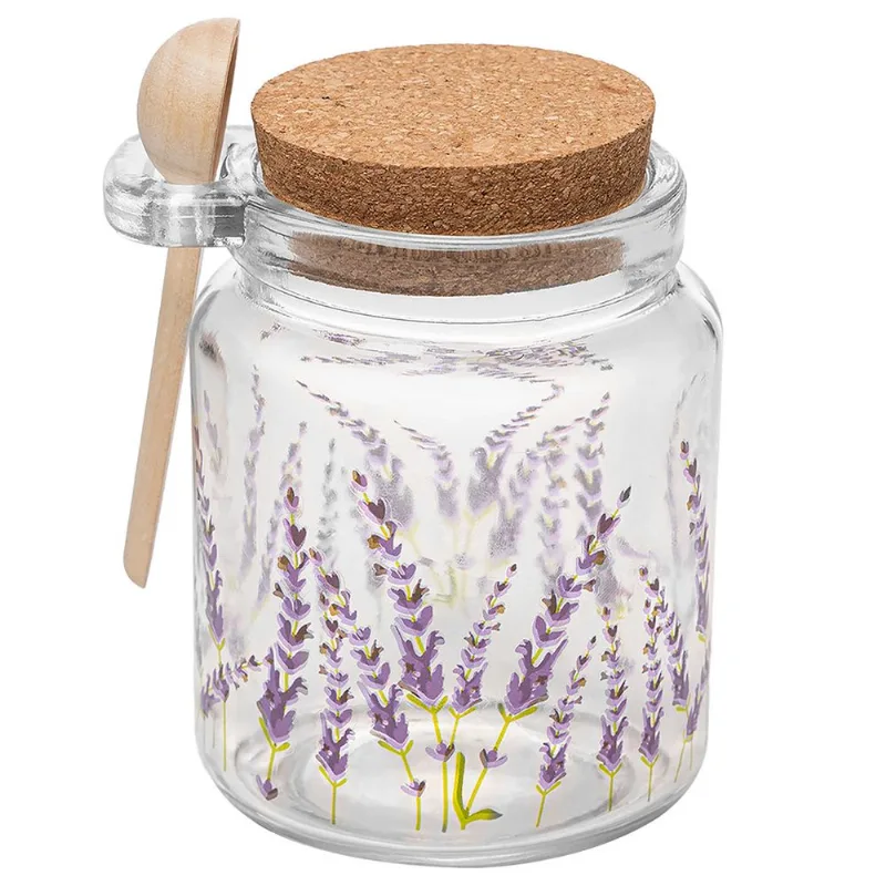 Pote Lavanda C/ Tampa Cortiça 250ml em Vidro Lyor - LYOR