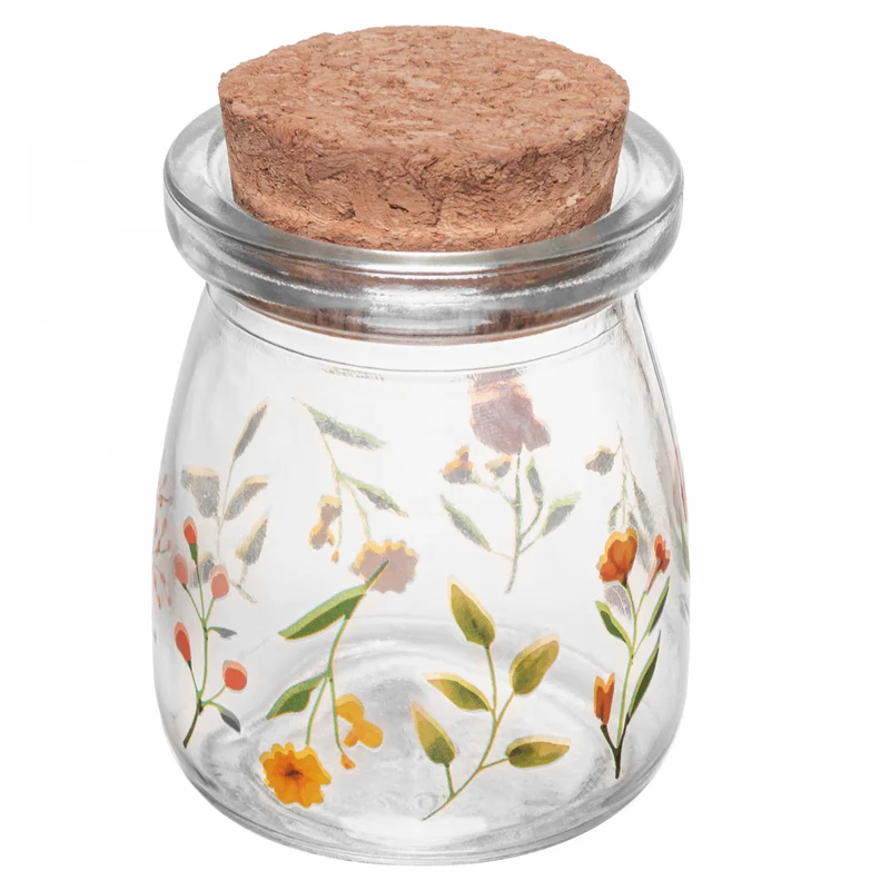 Pote Redondo com Tampa de Cortiça Encanto 200ml Vidro - Lyor Unico - LYOR