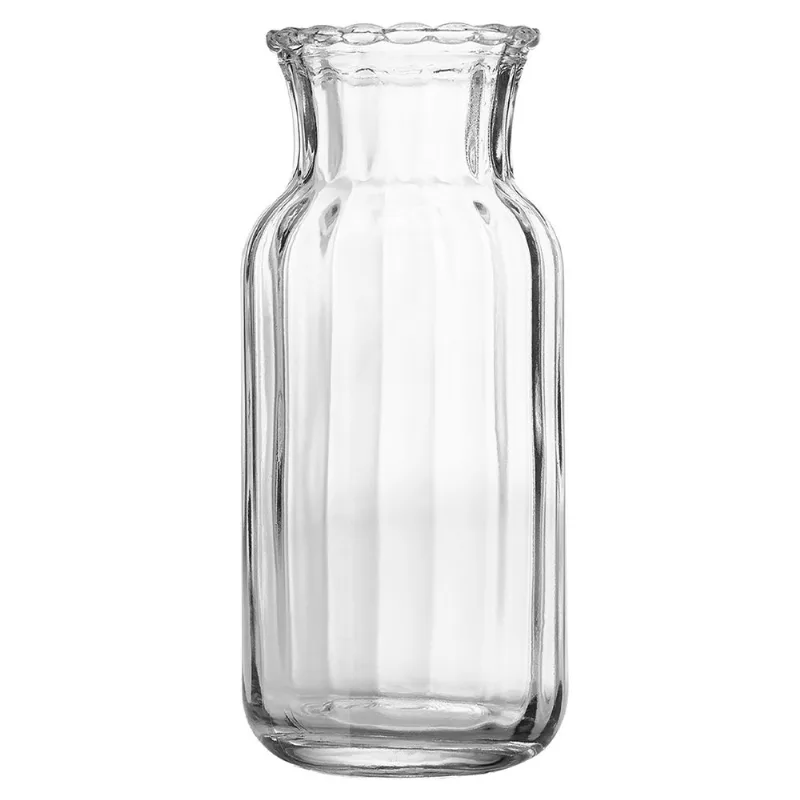 Vaso Minimal Decorativo 13,5cm em Vidro Lyor