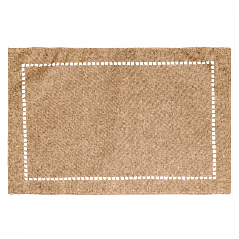 Lugar Americano Lévis 45cm x 30cm Terracota Poliéster - Lyor Unico