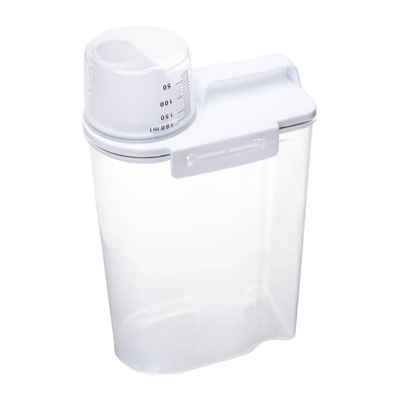 Pote De Armazenamento Hermético C/ Copo Medido 2,5L Plástico