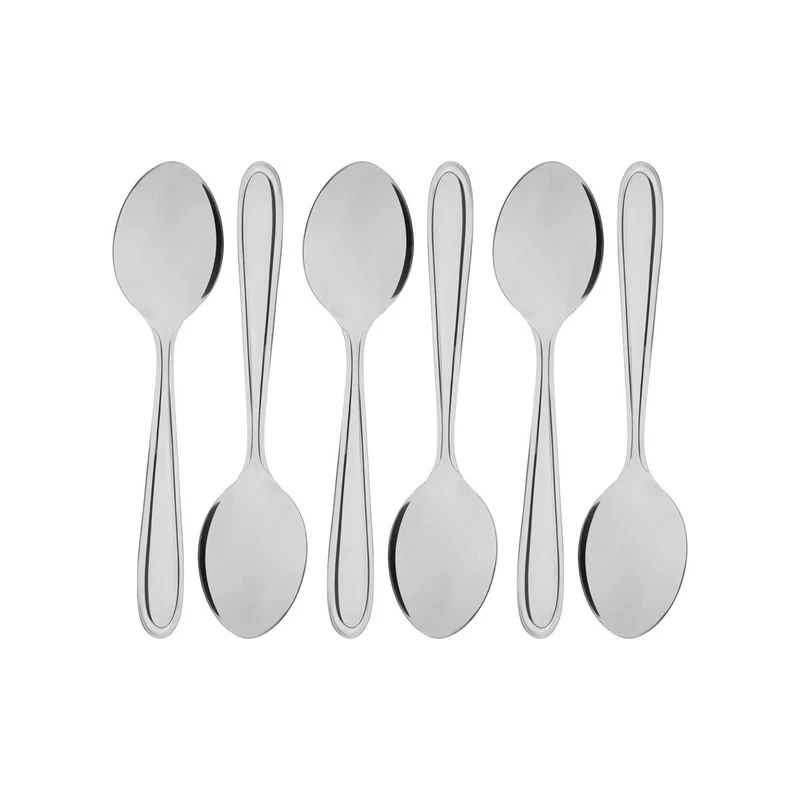 Conjunto 6 Colheres de Café Gastro Aço Inox - Lyor Unico