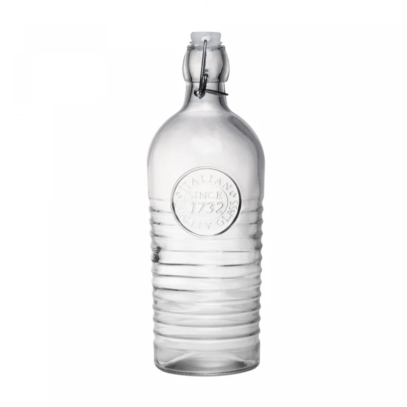 Garrafa com Tampa Hermética 500ml Vidro - Lyor Unico