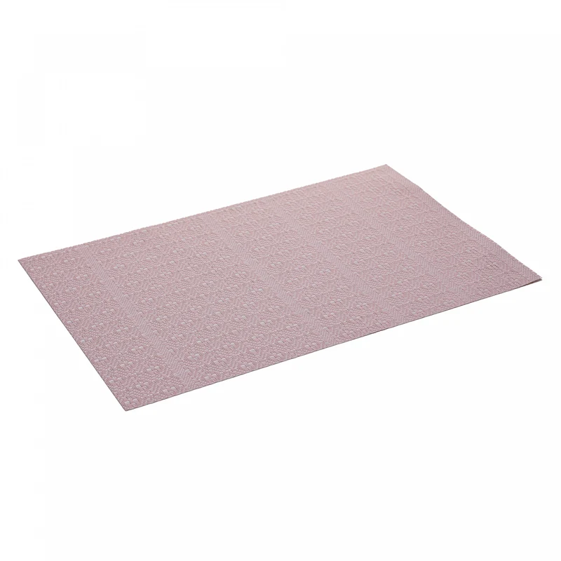 Lugar Americano Dovey 45cm x 30cm Rosa PVC - Lyor Unico - LYOR