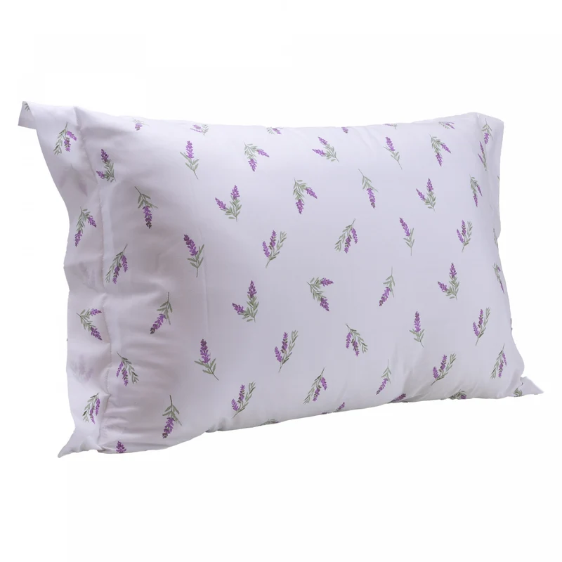Porta Travesseiro Essencial Lavanda 50cm x 70cm Toque 250 Fios Microfibra - Lyor Unico - LYOR