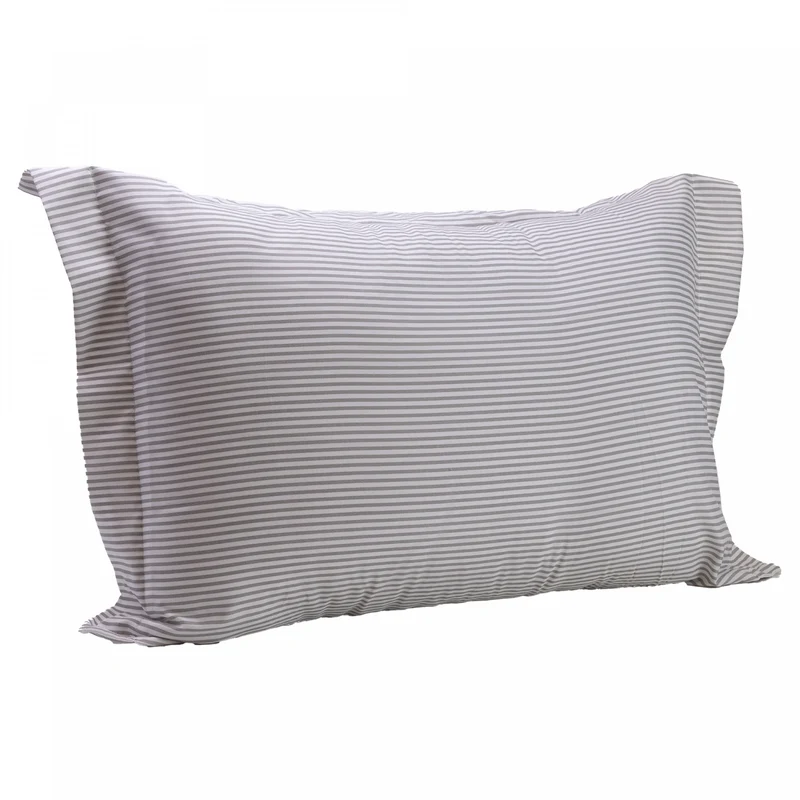 Porta Travesseiro Essencial Lines 50cm x 70cm Toque 250 Fios Microfibra - Lyor Unico - LYOR