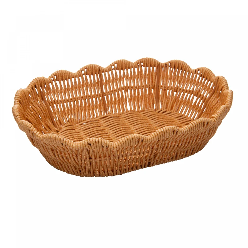 Cesta Terraço 25cm x 18cm x 8cm Rattan - Lyor Unico - LYOR