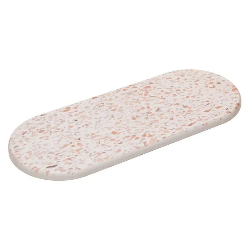 Bandeja Oval Absorvente Para Pia 28x11cm Granilite Diatomita