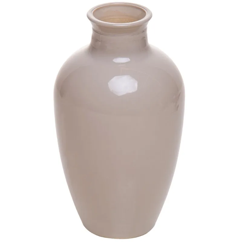 Vaso Decorativo Ivory 13x7cm em Vidro Lyor