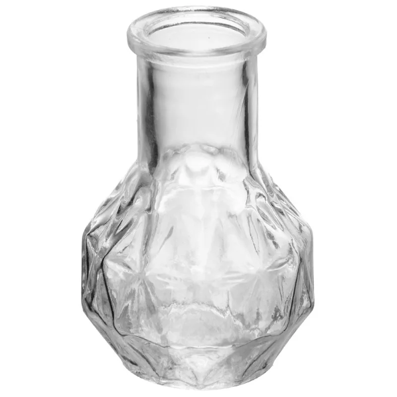 Vaso Decorativo Vitrais 8x3cm em Vidro Lyor - LYOR