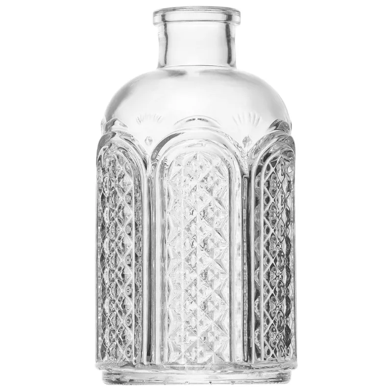 Vaso Decorativo Vitral 13x6cm em Vidro Lyor - LYOR