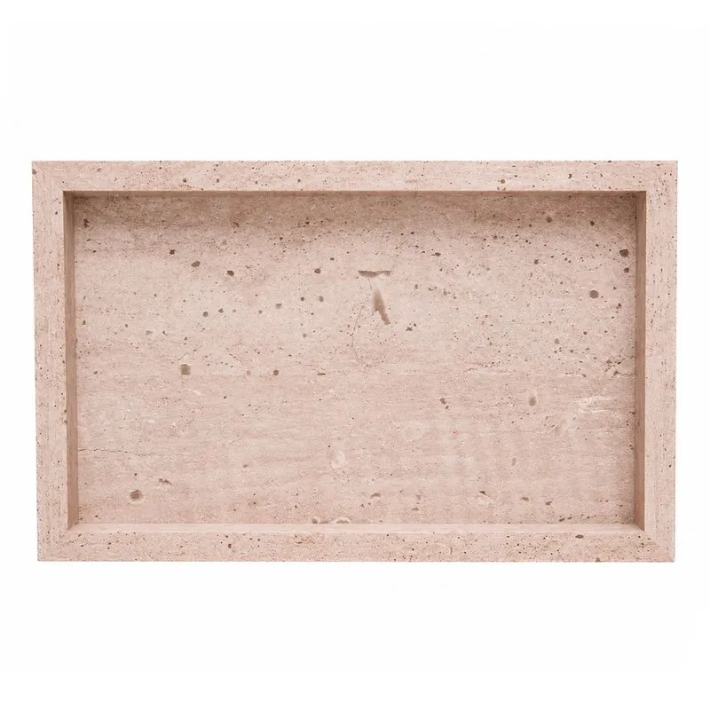 Bandeja Decorativa Requinte 27x17cm em Plastico Lyor