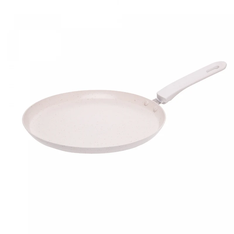 Tapioqueira de Indução Granito Chef 24cm Off White Alumínio Revestimento Antiaderente 222922 - Lyor Unico - LYOR