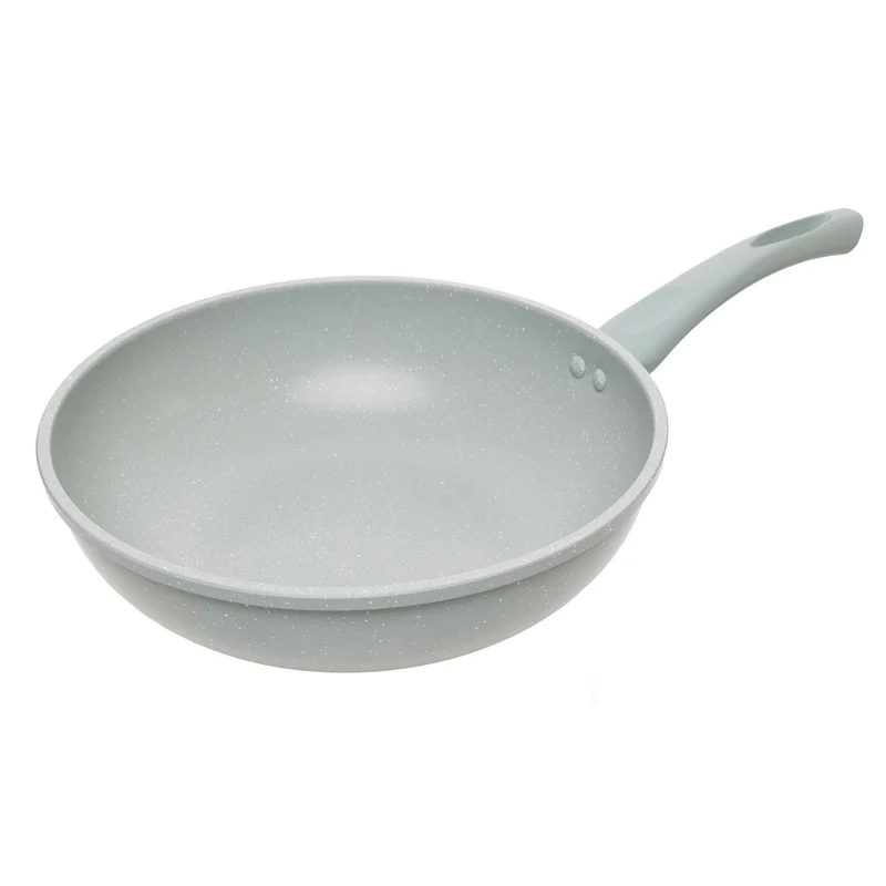 Frigideira de Indução Granito Chef 28cm Verde Alumínio com Revestimento Antiaderente - Lyor Unico - LYOR