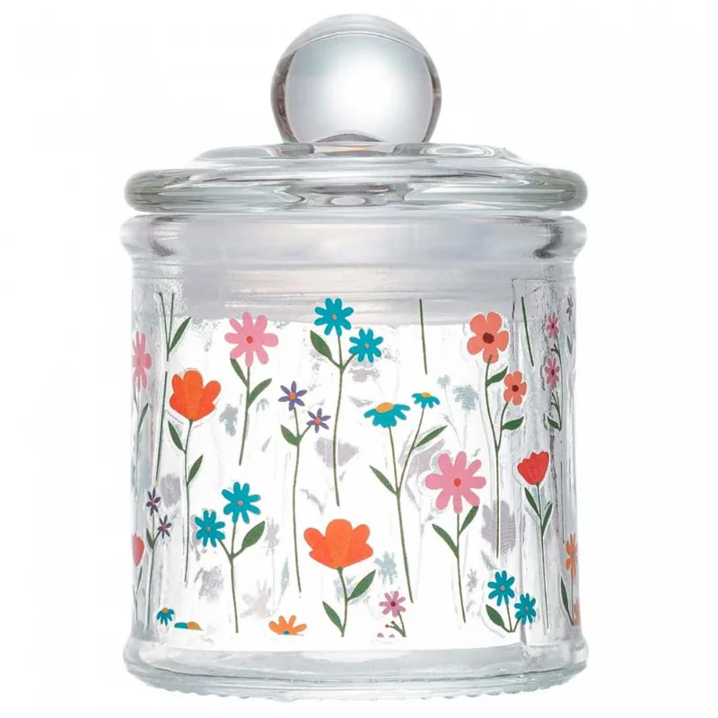 Pote C/ Tampa Flora 75ml em Vidro Lyor - LYOR