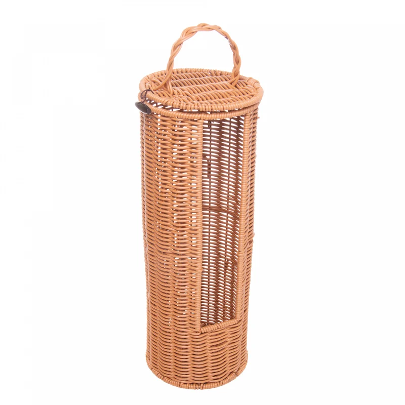 Porta Papel Higiênico com Tampa Vertice 15cm x 40cm Natural Plástico - Lyor Unico - LYOR