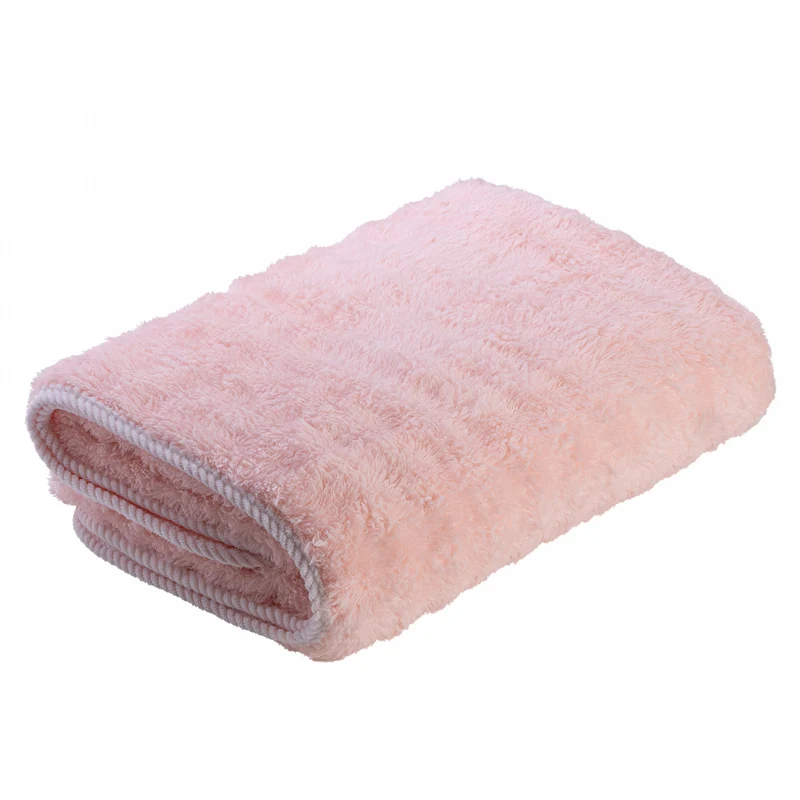 Toalha de Banho Elegance 70cm x 140cm Rosa Poliéster - Lyor Unico - LYOR