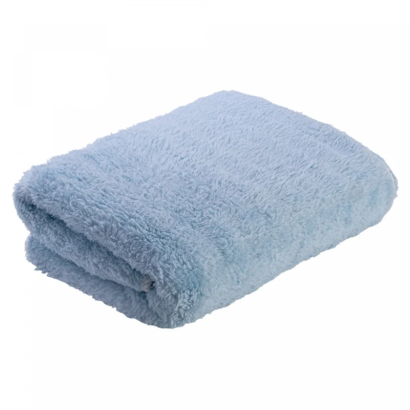 Toalha de Banho Elegance 70cm x 140cm Azul Poliéster - Lyor Unico - LYOR