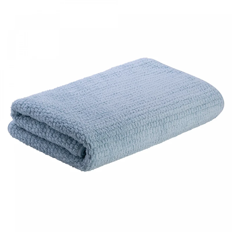 Toalha de Banho Essenza 70cm x 140cm Azul Poliéster - Lyor Unico - LYOR