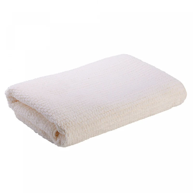 Toalha de Rosto Essenza 40cm x 80cm Off White Poliéster - Lyor Unico - LYOR