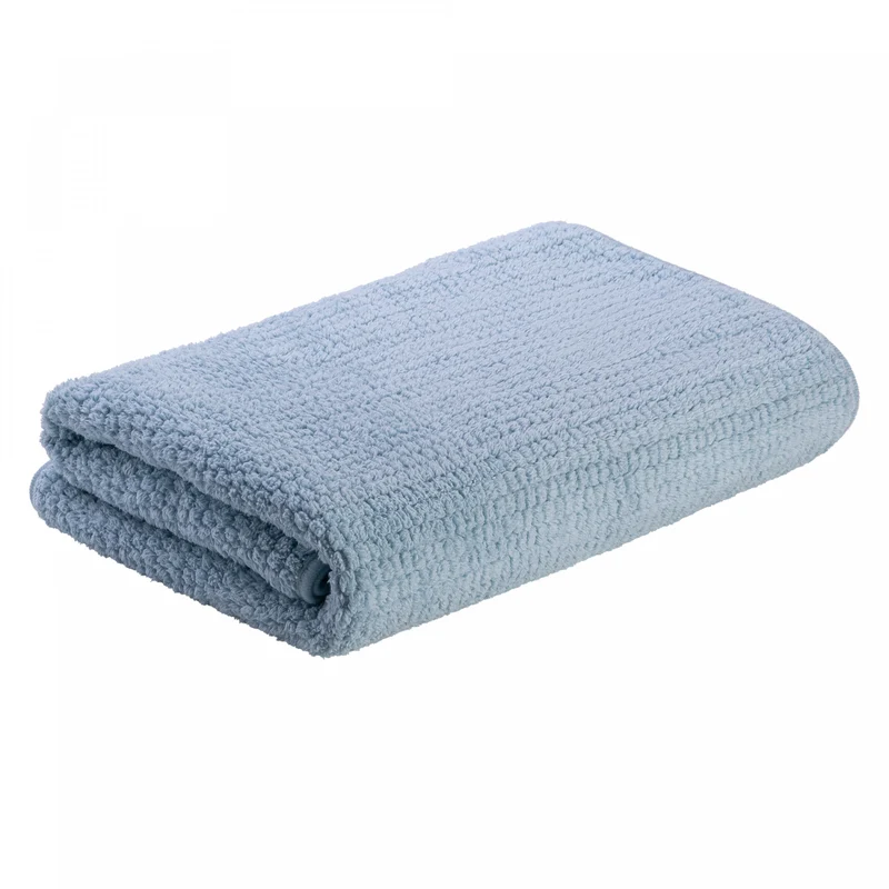 Toalha de Rosto Essenza 40cm x 80cm Azul Poliéster - Lyor Unico - LYOR