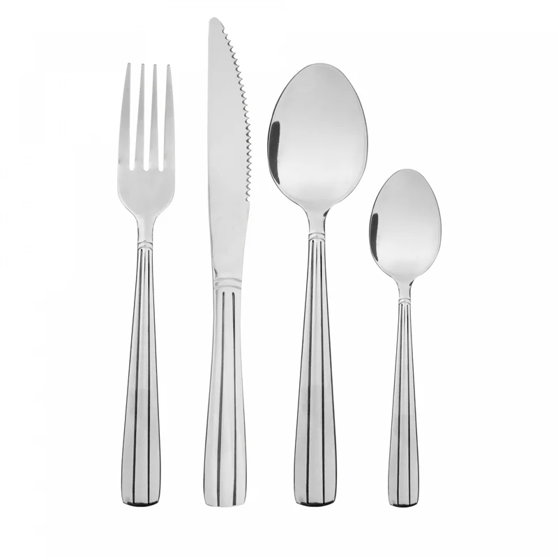 Faqueiro Marselha 24 Peças Aço Inox - Lyor Unico - LYOR