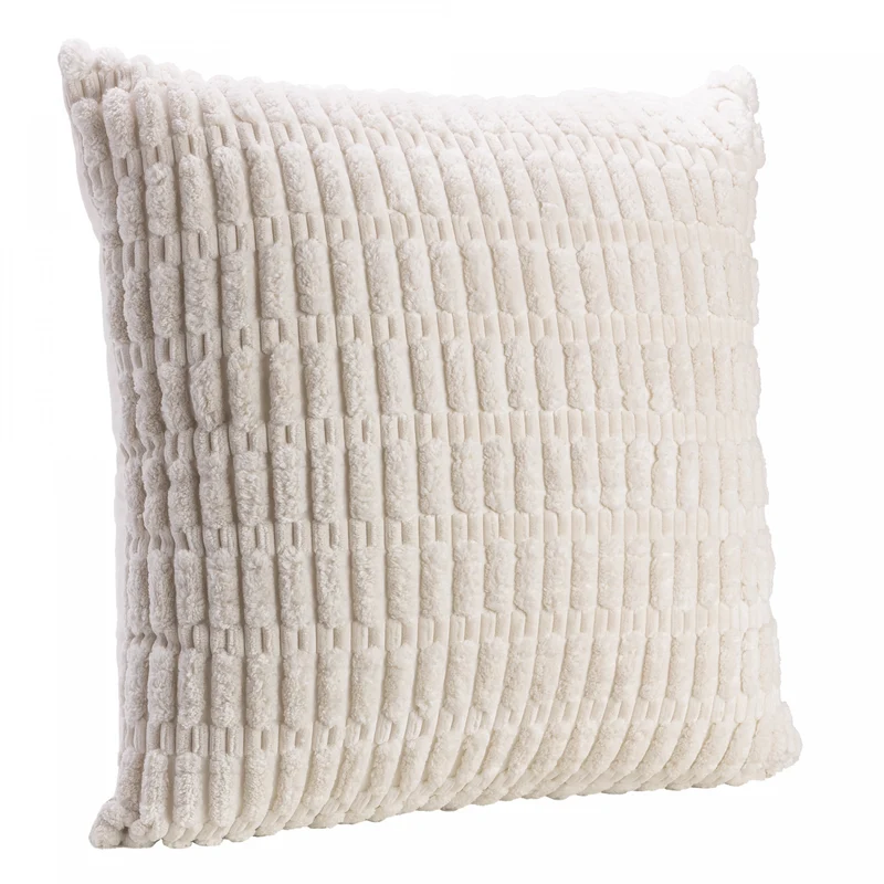 Capa para Almofada Carinho 45cm x 45cm Branca Poliéster - Lyor Unico - LYOR