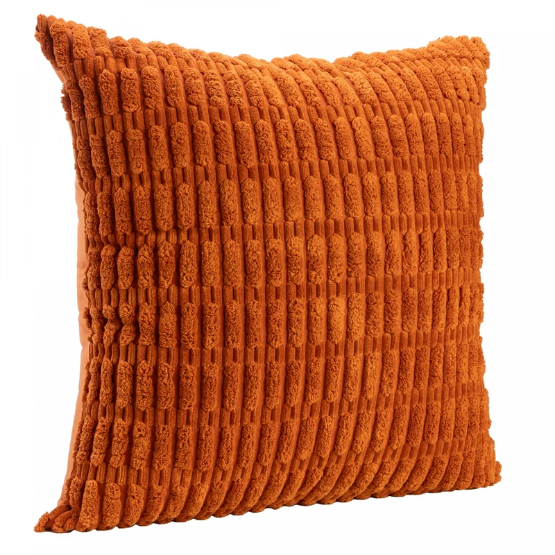 Capa para Almofada Carinho 45cm x 45cm Terracota Poliéster - Lyor Unico - LYOR