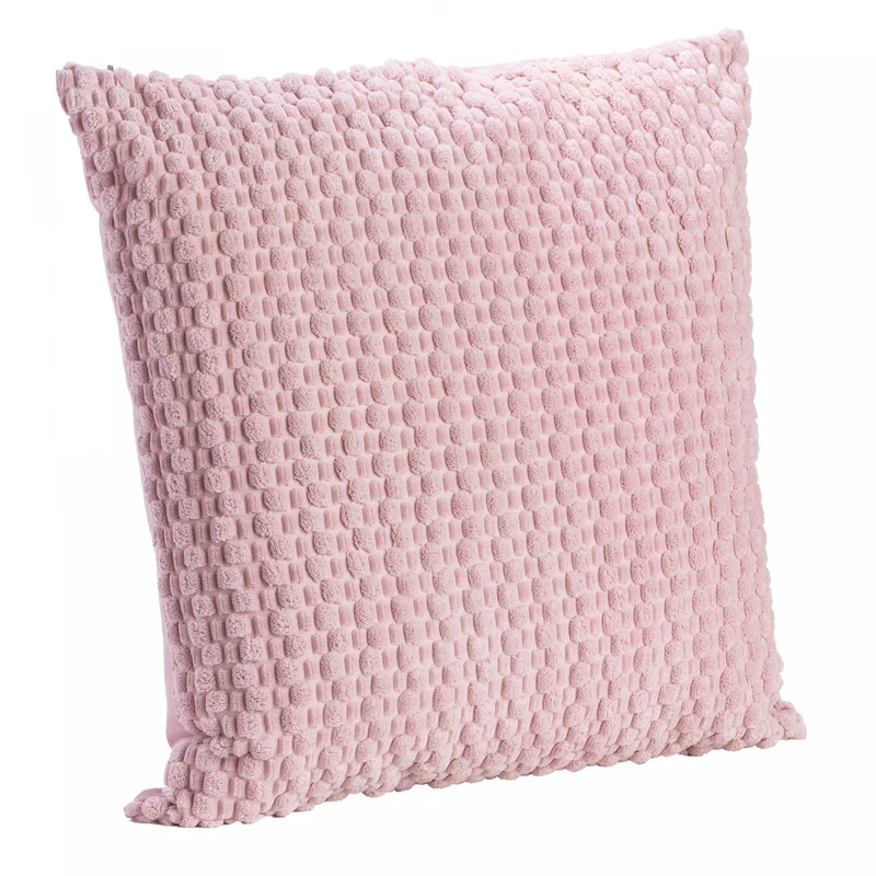 Capa para Almofada Abraço 45cm x 45cm Rosa Poliéster - Lyor Unico - LYOR
