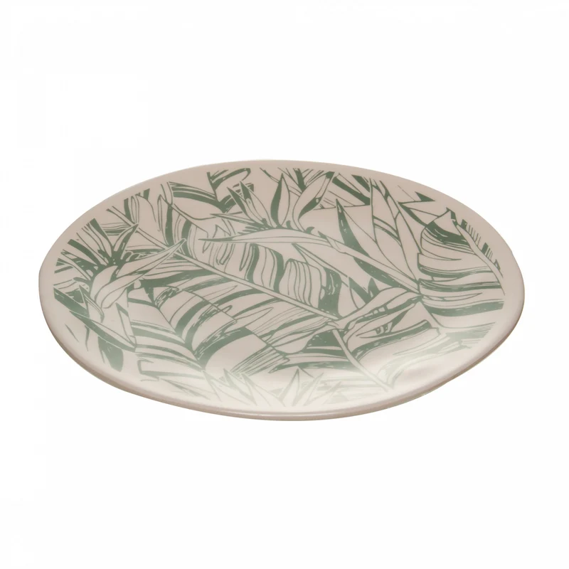 Prato Raso Campestre 28,5cm Verde Melamina - Lyor Unico - LYOR