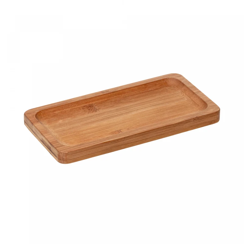 Bandeja Hire Carbon 20cm x 10cm x 1,5cm Bambu - Lyor Unico - LYOR