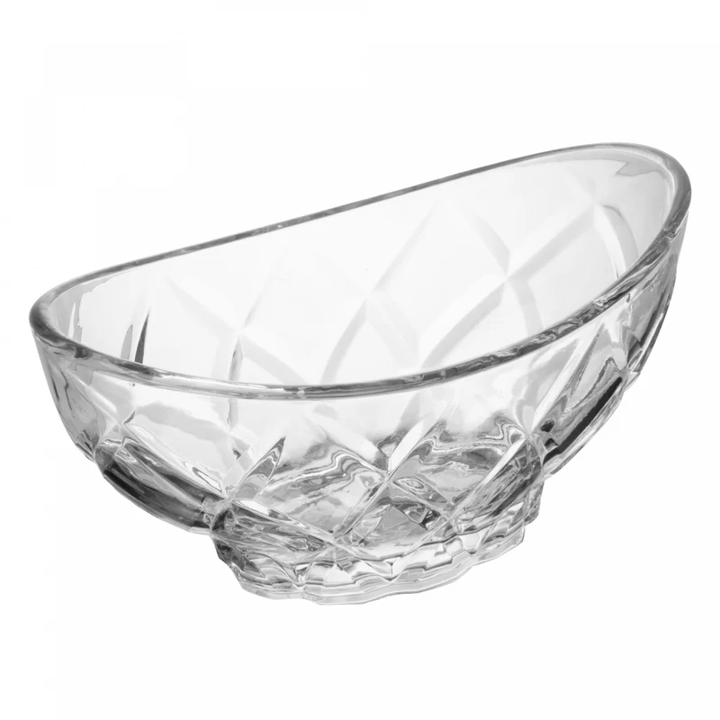 Centro de Mesa Deli Diamond 28cm x 15cm x 13,5cm Cristal - Lyor Unico - LYOR