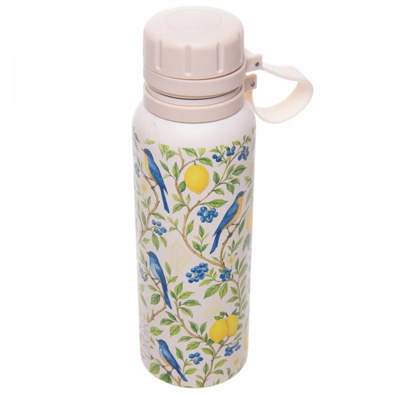 Garrafa Térmica Explorer Birds 730ml Creme Aço Inox - Lyor Unico - LYOR