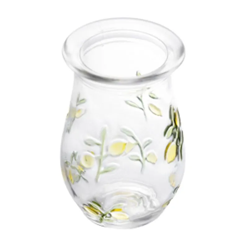 Vaso Siciliano Hand Painting 13cm Vidro - Lyor