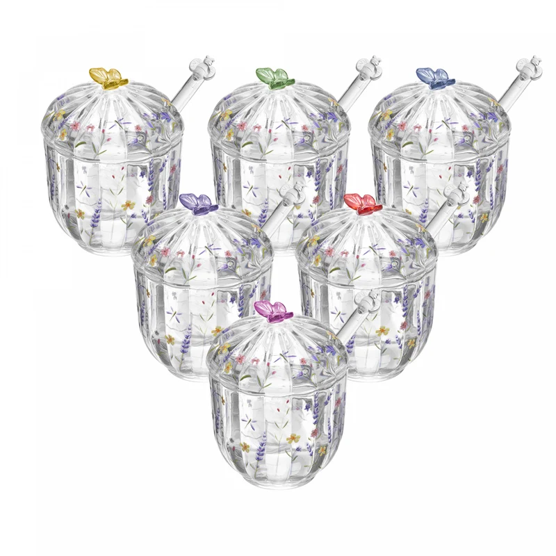 Meleira com Pegador Fairy Butterfly Summer 8cm x 9,5cm Sortido Cristal – Lyor Unico - LYOR