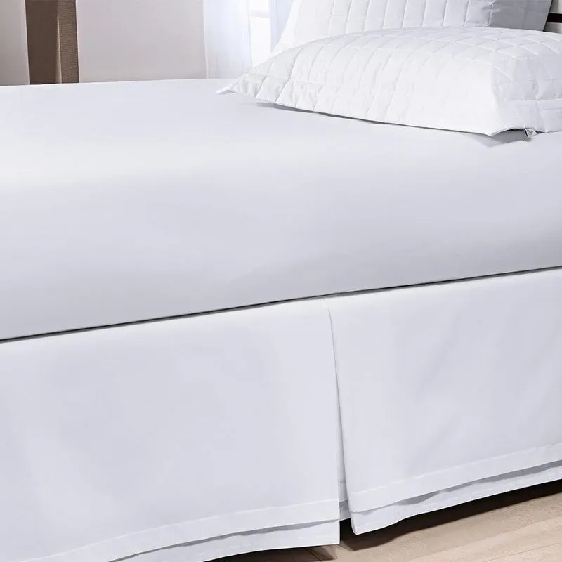 Saia Para Cama Box King Glass 200 Fios 100% Algodão Branco
