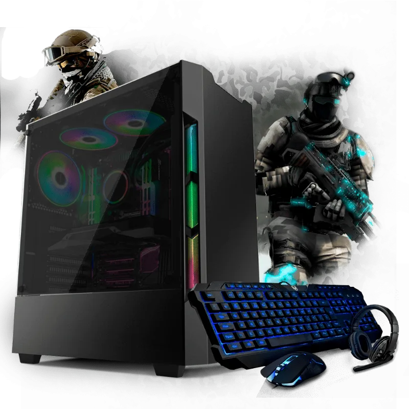 Kit PC Gamer Neologic CS BOX NLI7044 Intel Core i5-8400 8ª Geração 8GB(GeForce GTX 1050TI 4GB)1TB